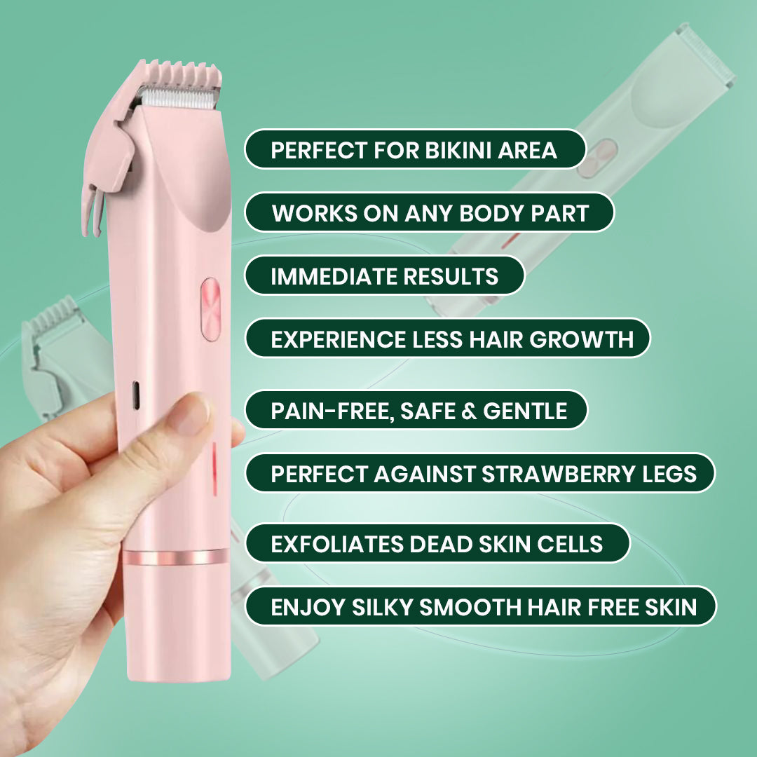 2 in 1 Woman Body Shaver