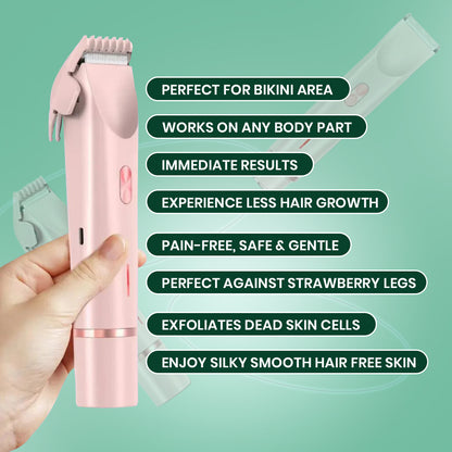 2 in 1 Woman Body Shaver
