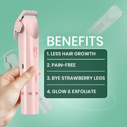 2 in 1 Woman Body Shaver