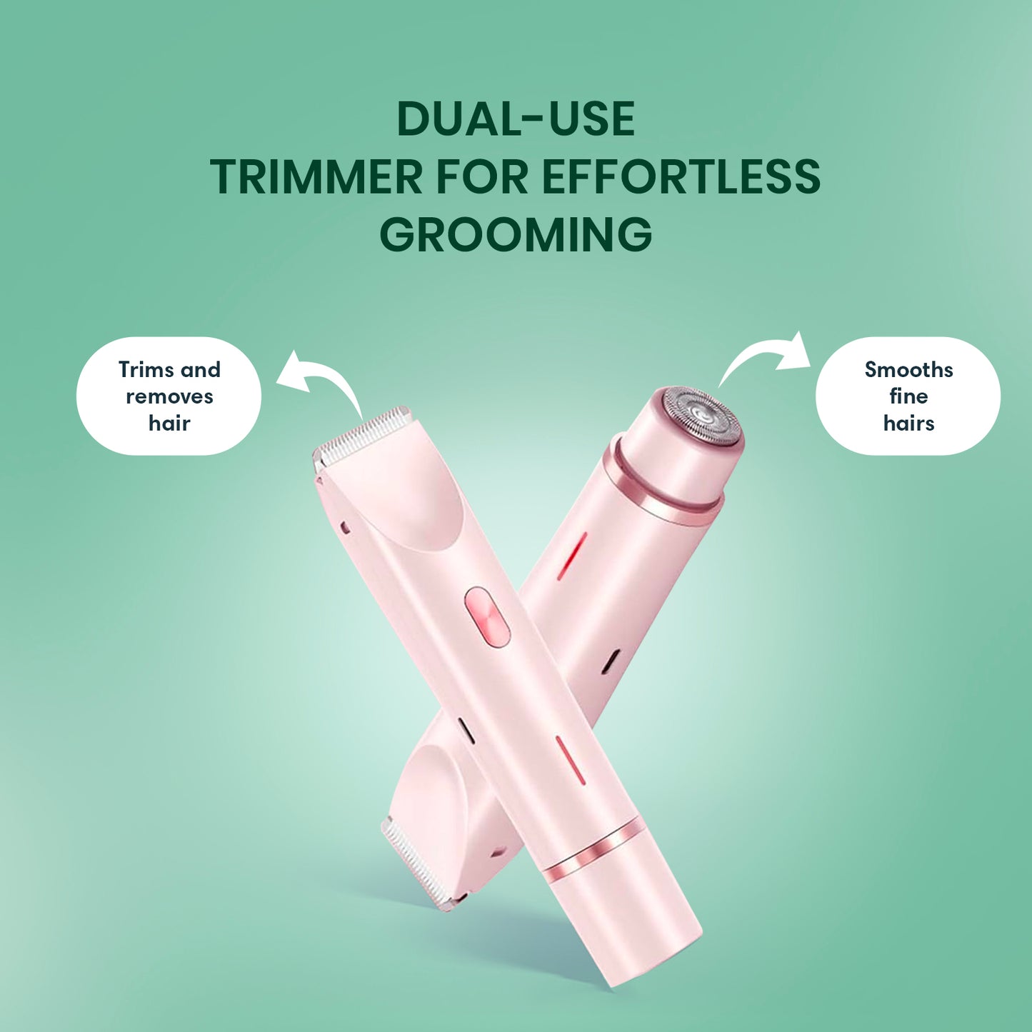 2 in 1 Woman Body Shaver