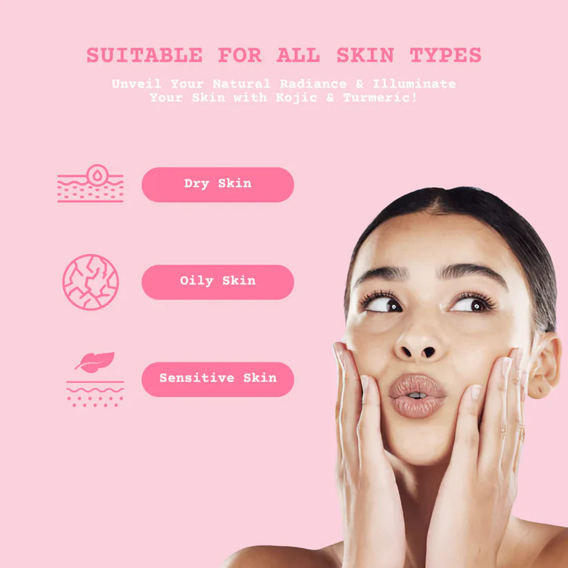 Cleaning Pads: Turmeric & Kojic Acids